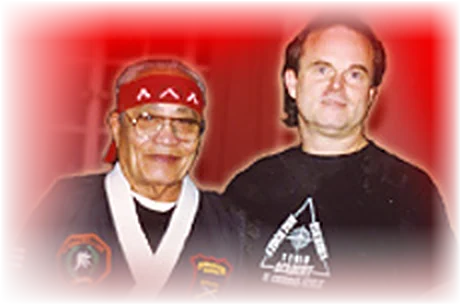 Grandmaster Gilbert Tenio and Richard Van Donk